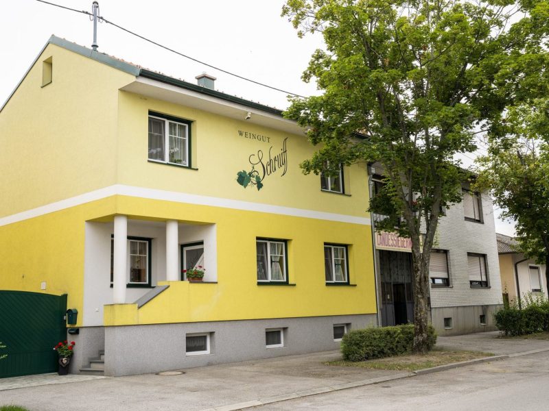 Haus des Weinguts Schruiff am Neusiedlersee